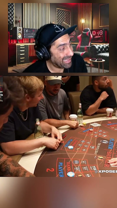 Xposed x Taylor Lewan x Nickmercs Insane IRL Baccarat Chaos