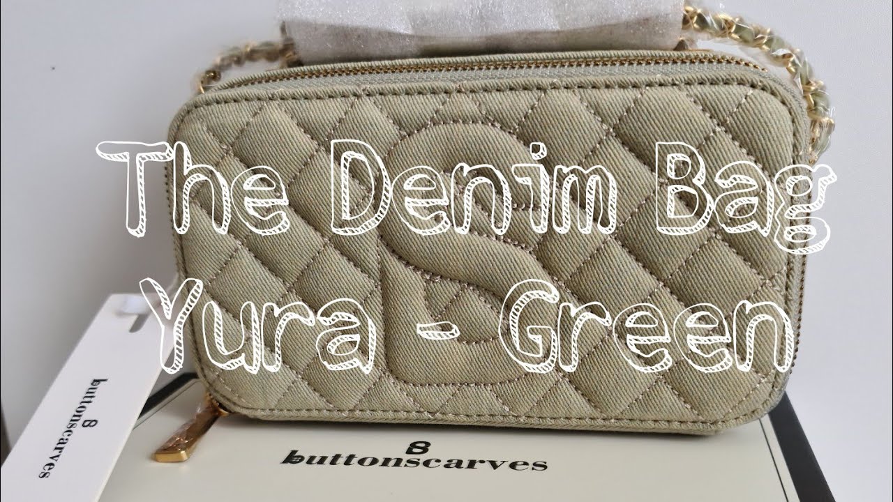 Unboxing, Buttonscarves, The Denim Bag, Yura Bag