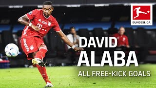 David alaba - all free-kick goals ever