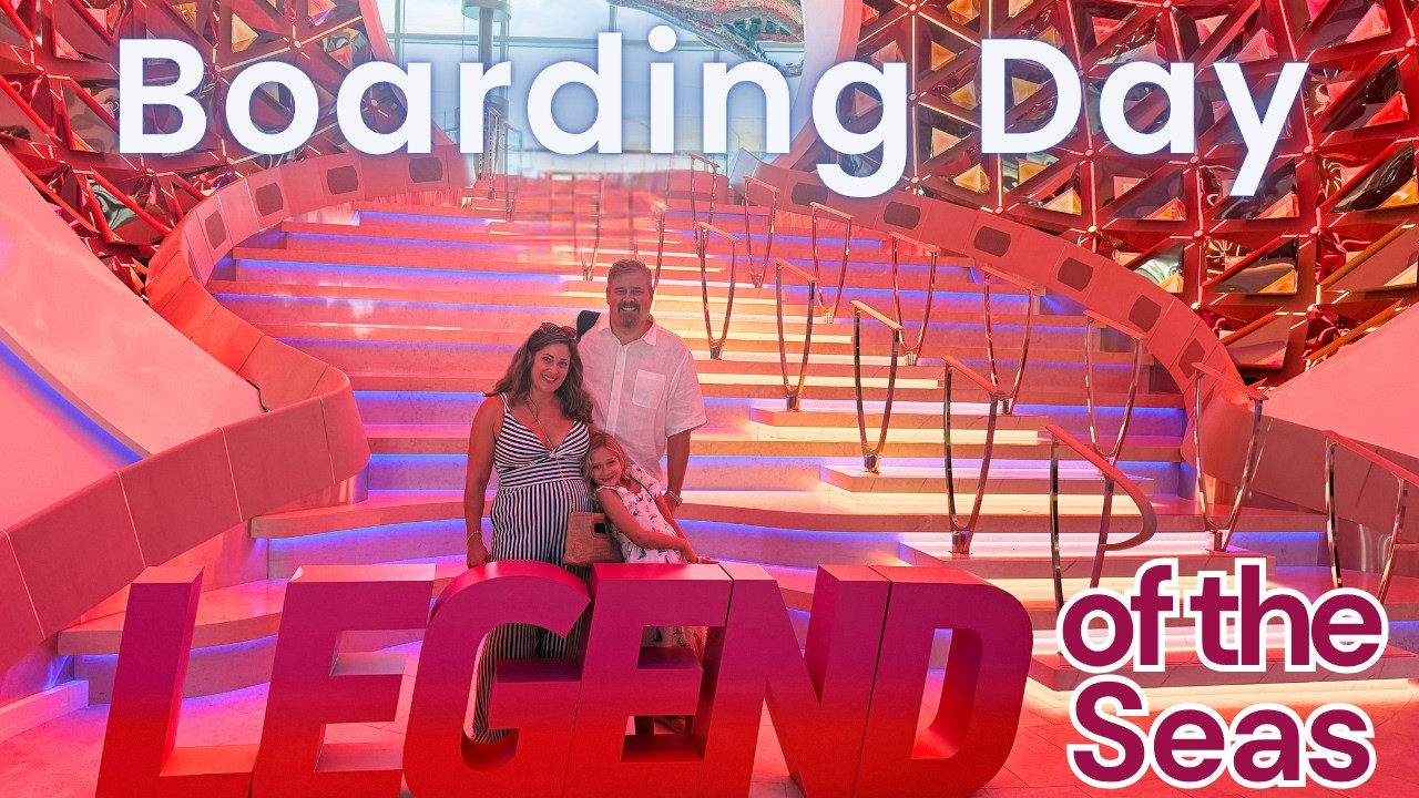 Boarding Day Legend of the Seas in the Med Grand Suite on the World's Largest Ship! #legendoftheseas