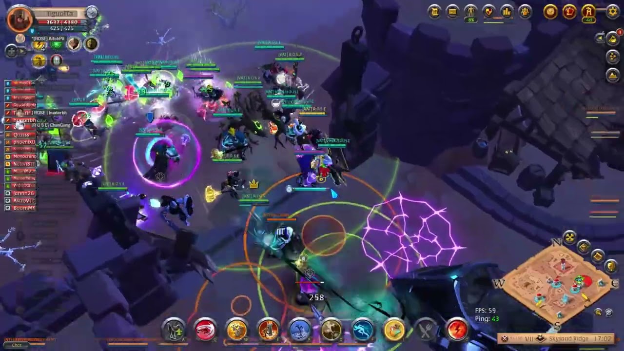 POV Grovekeeper | Đánh Castle vs Reconnecting | Albion Online