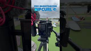 Shooting for Ripcurl x Wetsuit Outlet #videography #photography #surfing #surf #ripcurl #sonyalpha