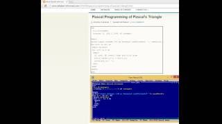 Pascal Programming Make Pascal Triangle - sahabat-informasi.blogspot.com