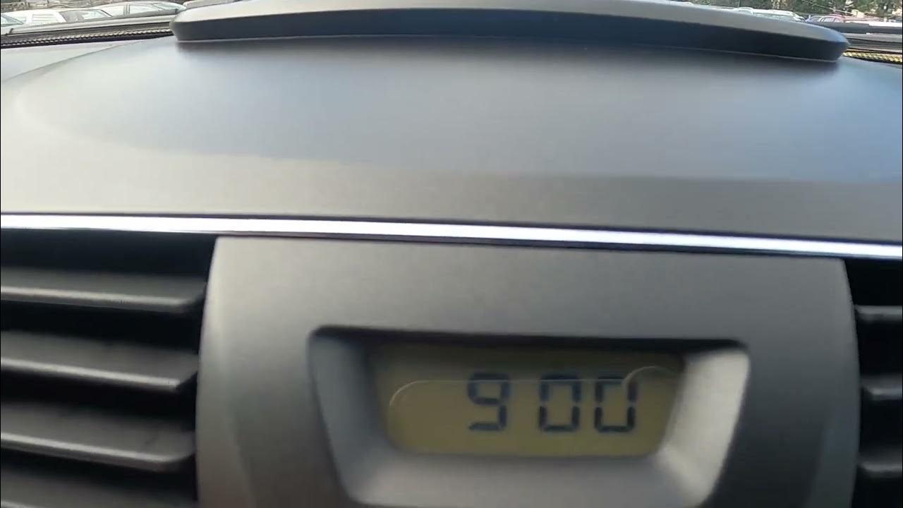 How to Change System Time on Dashboard in Ssangyong Rexton III (2012