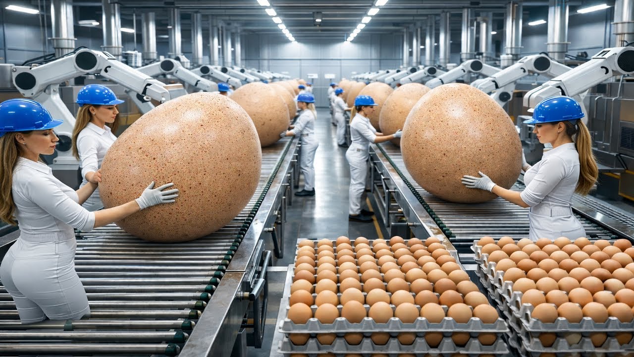 卵が同じ大きさで並ぶまで｜自動選別工程