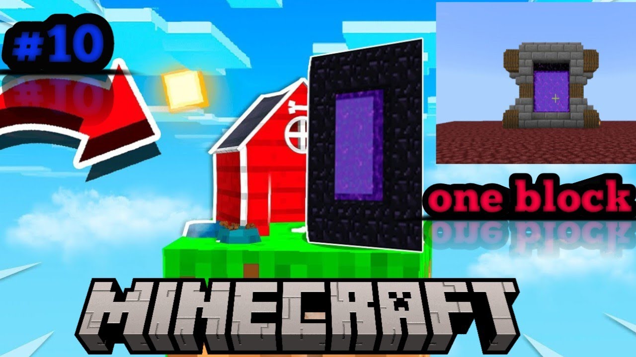Minecraft one block | Minecraft one block part 10 - YouTube