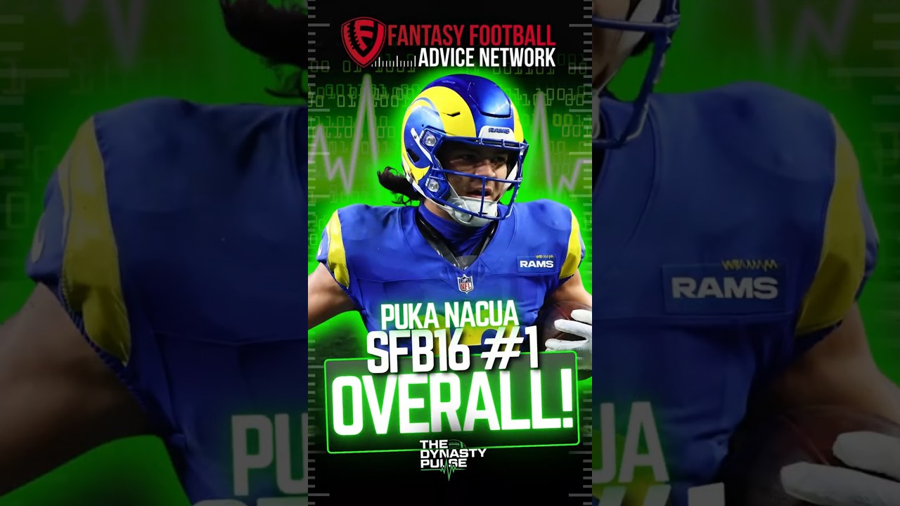 The #1 overall player in Scott Fish Bowl isn’t a QB… it’s Puka Nacua.
