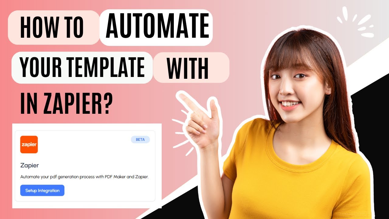 How to Integrate and Automate your Template in Zapier with PDF Maker ...