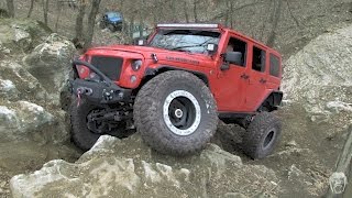 Jeeps Rock Crawling: The Trailer Queens