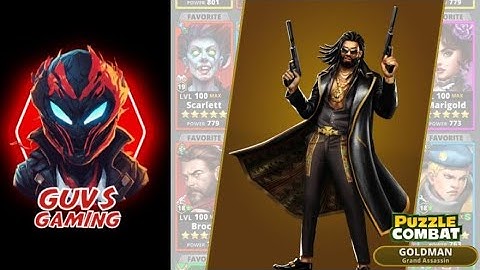 Guvs Hero Reviews: GOLDMAN #puzzlecombat