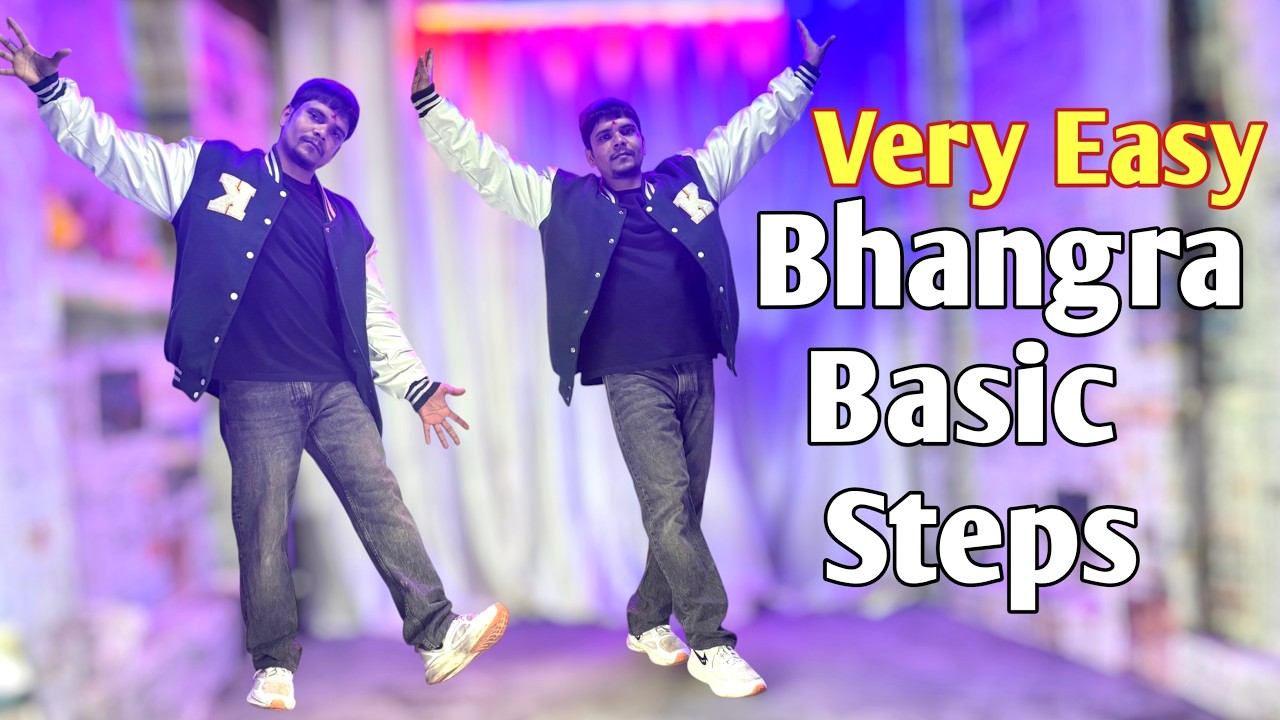 "Punjabi Dance Kaise Sikhe? | Learn Bhangra in 10 Minutes (Easy Steps for Beginners)"