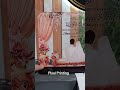 Premium UV Printing on Acrylic for Nikkah Setup 💍 #pixelprinting #islamabadbusiness #islamabadbusin