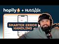 hapily Lead Capture: Smarter Error Handling for Cleaner HubSpot Data