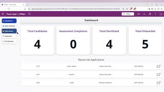 Automate Your Hiring with PowerApps | HR Recruitment App (Office 365 Integration)