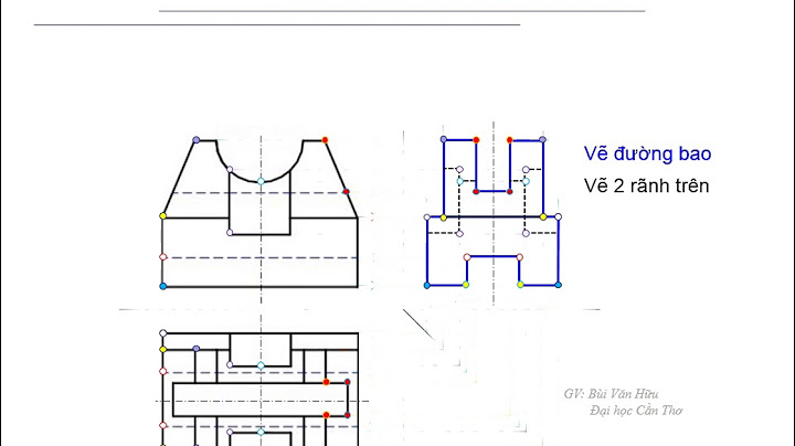 Hướng dẫn cách vẽ hình chiếu thứ 3