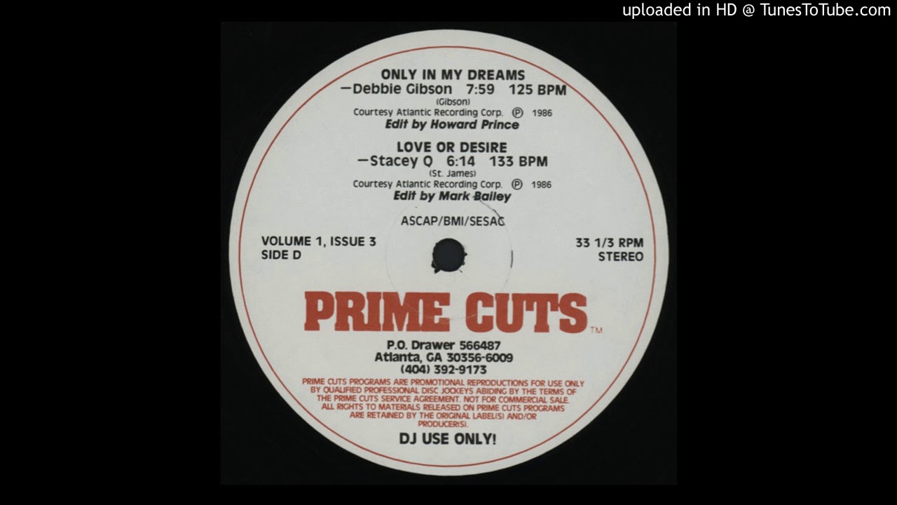 Debbie Gibson - Only In My Dreams (Prime Cuts Version)