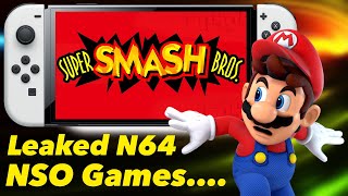 Nintendo Switch Expansion N64 Games Like Smash Bros. Leak In Datamine