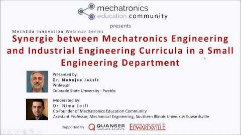 Synergy between Mechatronics and Industrial Engineering Curricula