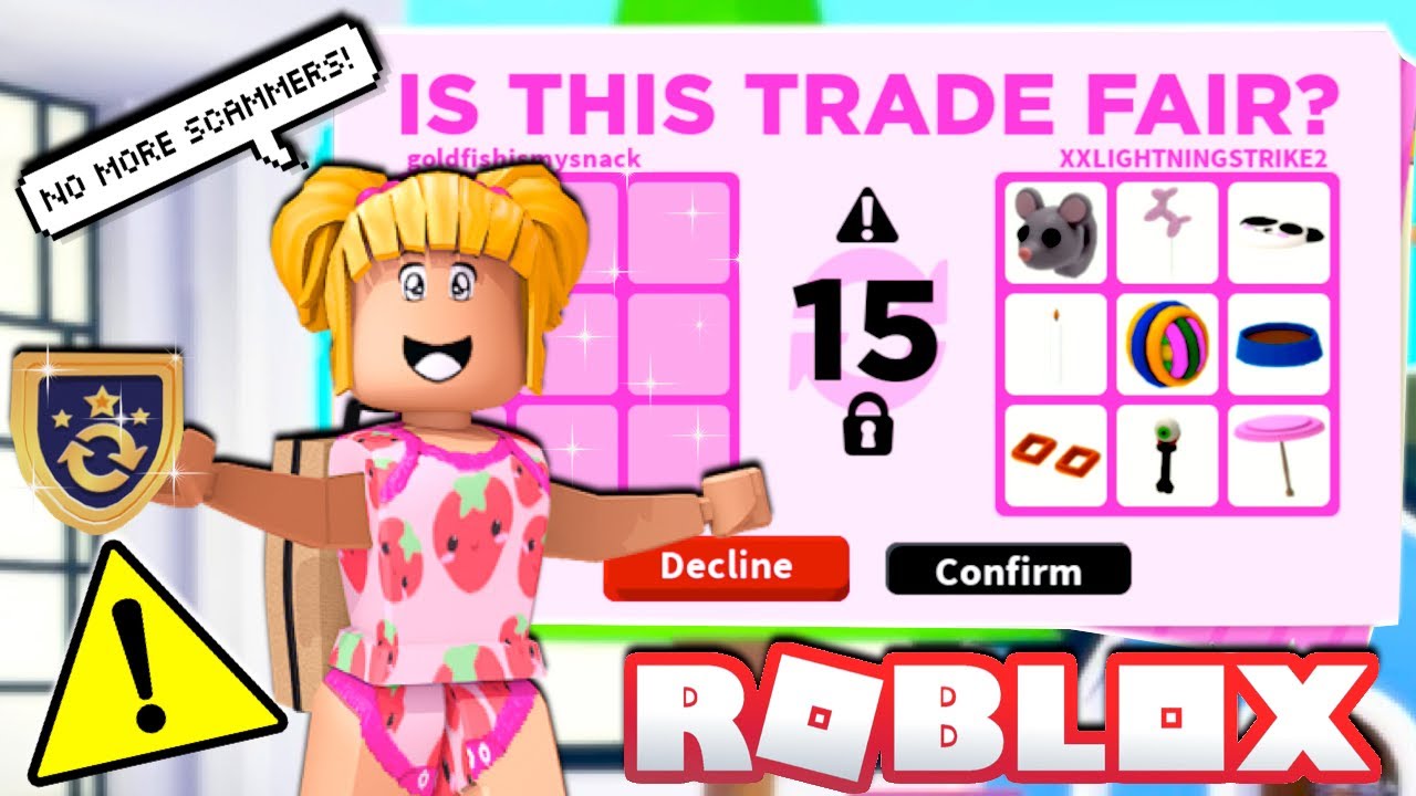 Goldie Will Never Get Scammed In Adopt Me Again Roblox Roleplay Youtube - roblox adopt me titi games