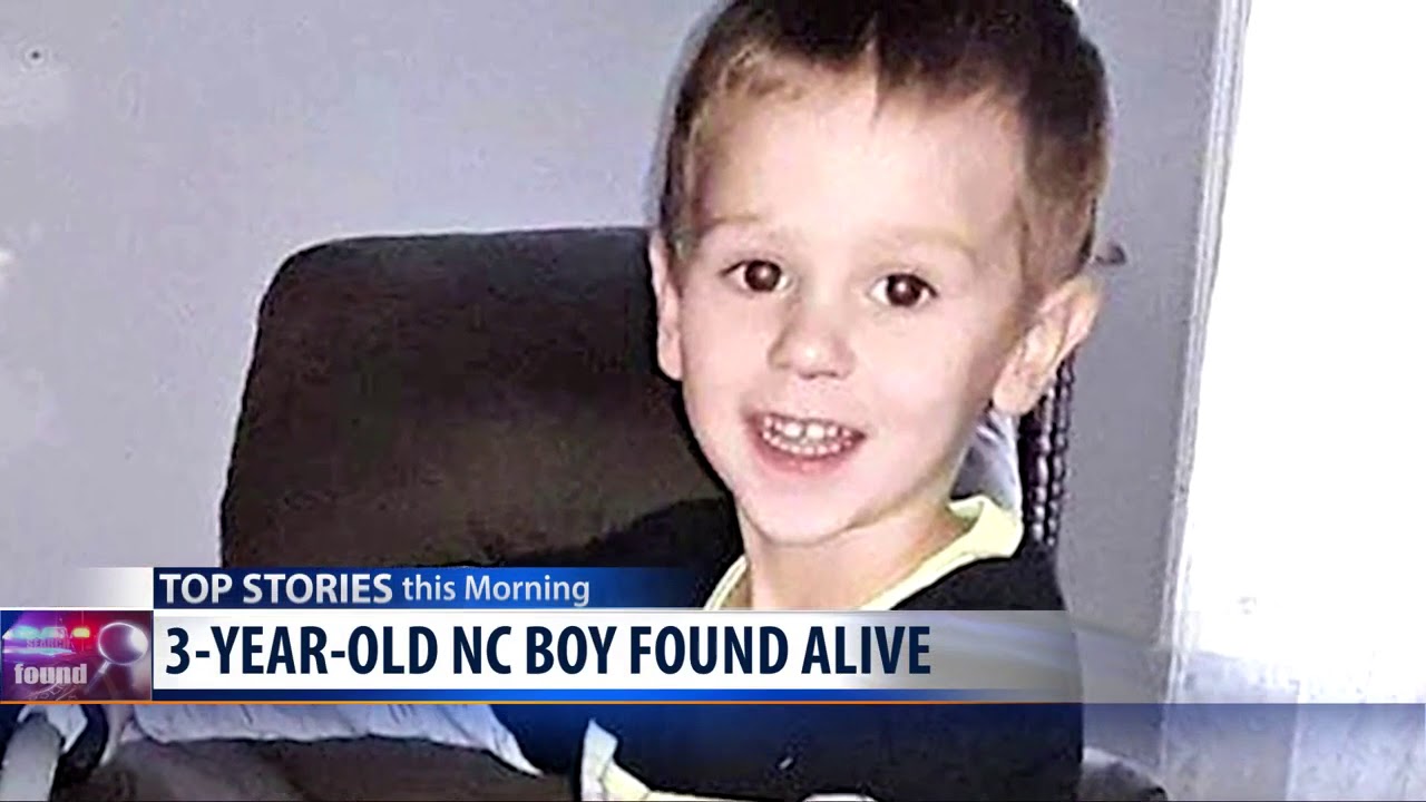 Missing boy found alive - YouTube