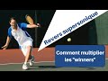 Comment frapper fort en revers  une main de tennis  5 astuces