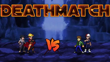 Sasuke Indra (OmHy) & Naruto OP (all form) VS Ben 10 UA OP & Todoroki V3 in Jump Force Mugen