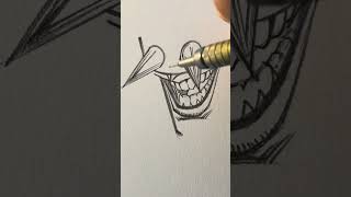 Jmarron drawing comic book character with evil laugh