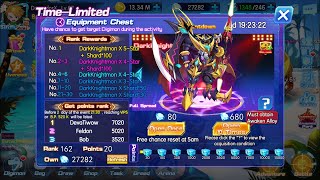 DICA E EVENTO BID WAR DARK KNIGHTMON X DIGIMON DIGITAL MASTERS