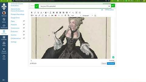 How to Embed an Image in Canvas Discussion Board Replies