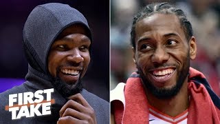 Kawhi and KD on the Clippers would unseat the Warriors as favorites – Max Kellerman | First Take