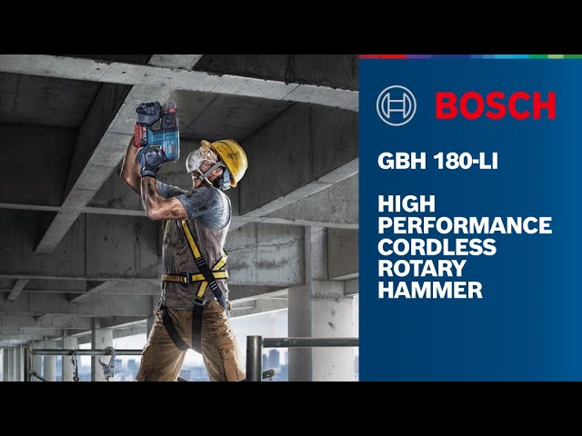 BOSCH BLUE Martillo perforador SDS plus a batería GBH 180-LI 2 J