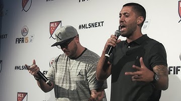 Clint Dempsey Raps at FIFA 15 Launch Party