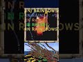 In Rainbows | Minecraft Map Art #mapart #minecraftmapart #minecraft #radiohead #rock