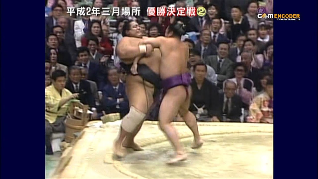 北勝海vs小錦 霧島vs小錦 霧島vs北勝海 平成2年三月場所 優勝決定巴戦 Youtube