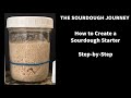 New  how to create a sourdough starter  step by step