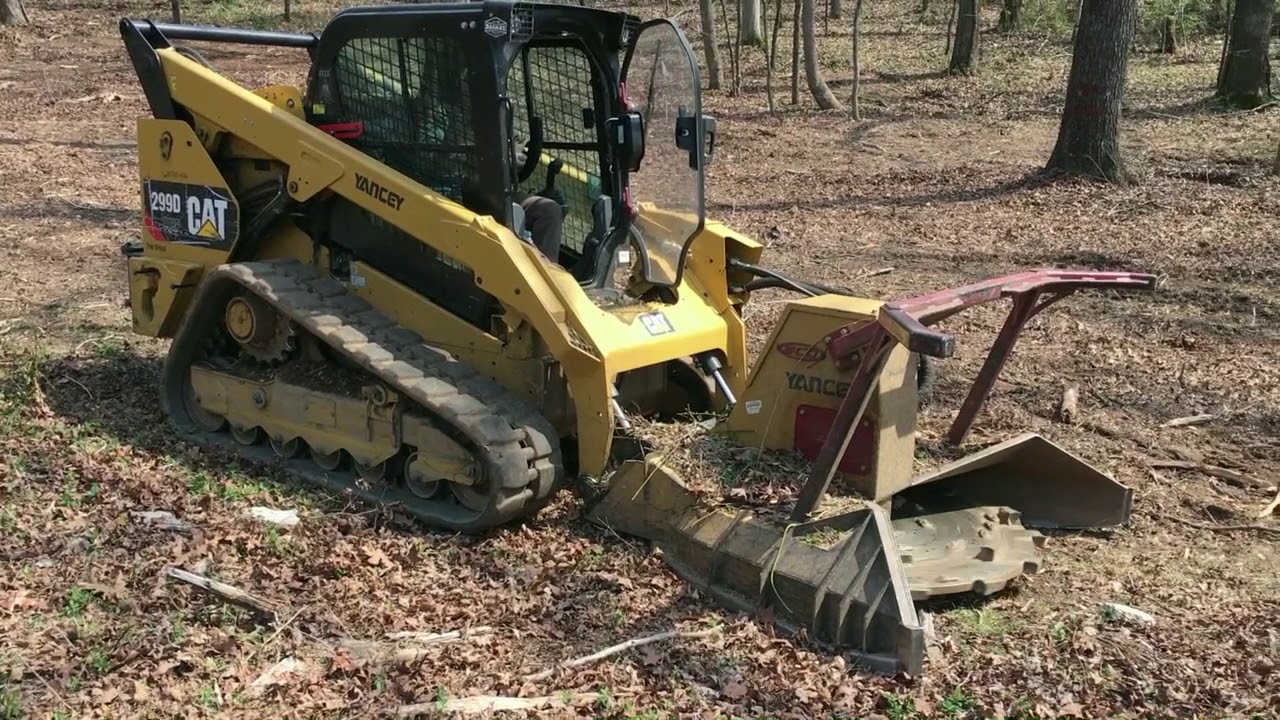 Affordable Land Clearing W Brush Grinder Forestry Mulcher Youtube Land Clearing Forestry Autumn Trees