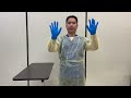 Credentia cna skill 8 donning and removing ppe gown and gloves