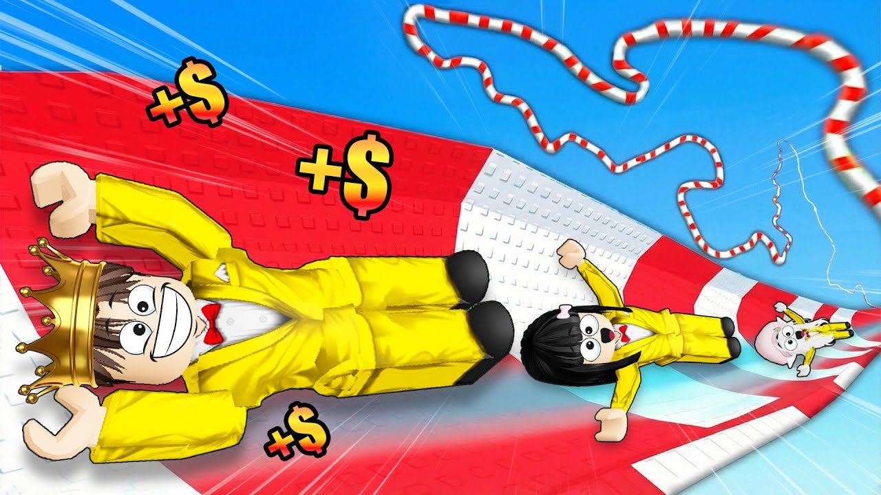 Yuta Mio Habiskan Milyaran Buat Seluncuran Air Paling Mewah Dan Terpanjang Di Dunia | ROBLOX