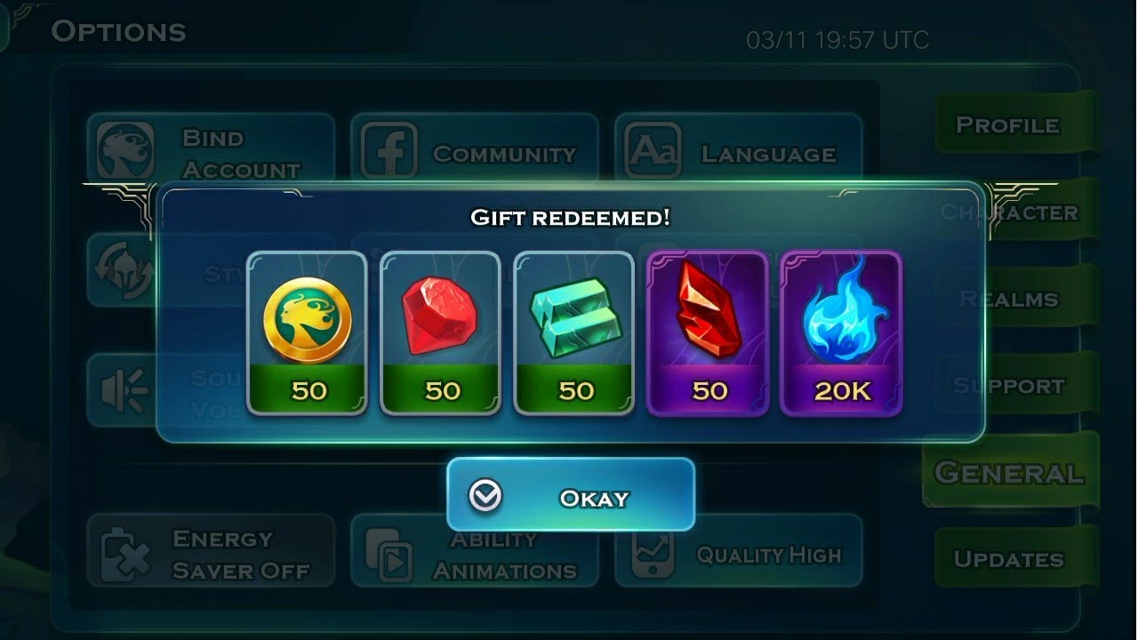 Art of conquest redeem code 12 March 2020