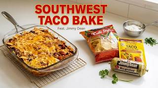 Better Than Taco Tuesday | Easy Jimmy Dean Sausage Taco Bake
