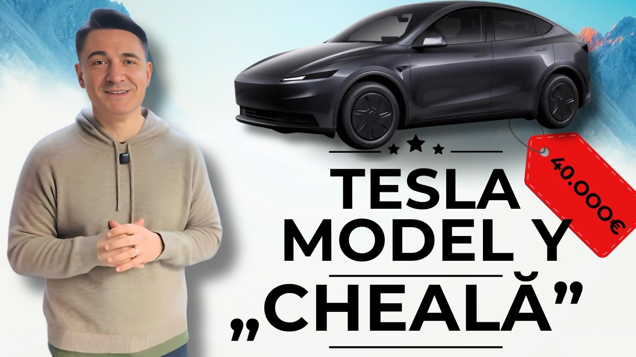 AM TRĂIT DOUĂ SĂPTĂMÂNI CU TESLA MODEL Y STANDARD, ADICA AIA „CHEALĂ”