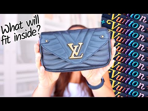 Unboxing LV New Wave Chain Bag Taupe 