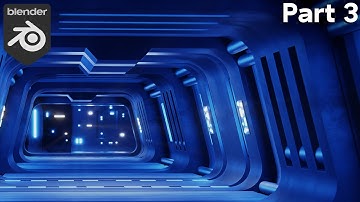 Sci-Fi Passage - Part 3 (Blender Tutorial)