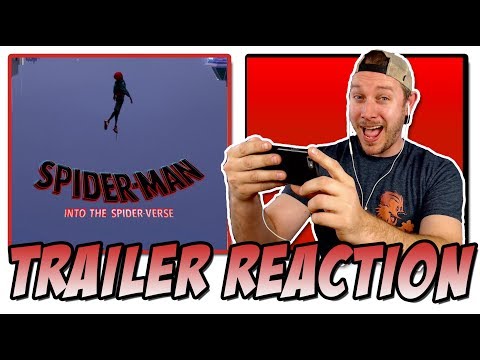 SPIDER-MAN: INTO THE SPIDER-VERSE - Official Trailer Reaction