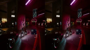 Cyberpunk 2077 3D SBS VorpX