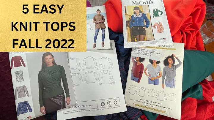 5 Fast & Easy Knit Tops for Fall Winter 2022 - Sew...