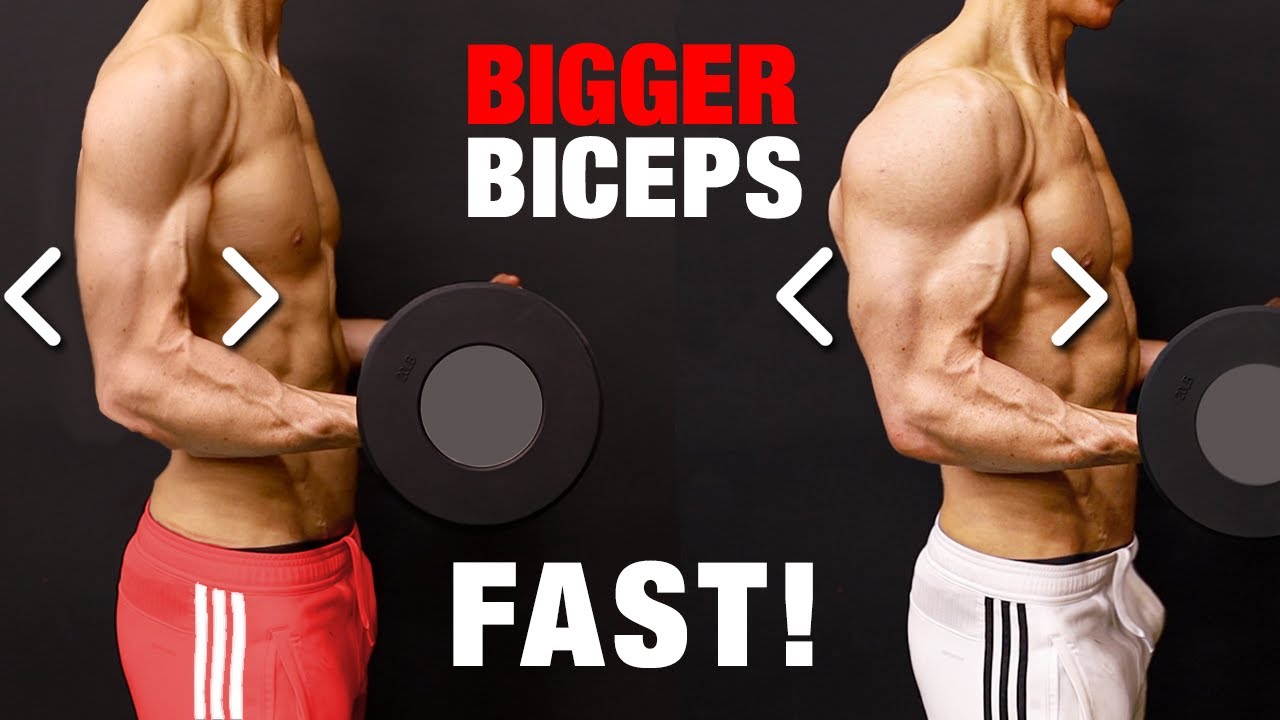 How To Get Bigger Biceps Fast JUST DO THIS YouTube