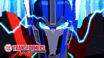 Optimus Prime Reborn' Official Clip ⚡ Robots in Disguise Season 1 | Transformers Official