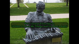 Ray Charles - Hit The Road Jack (With Lyrics HQ)