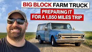 1968 Chevrolet BIG BLOCK Pickup Truck! Preparing it for a Road Trip to Florida 1850 Miles!
